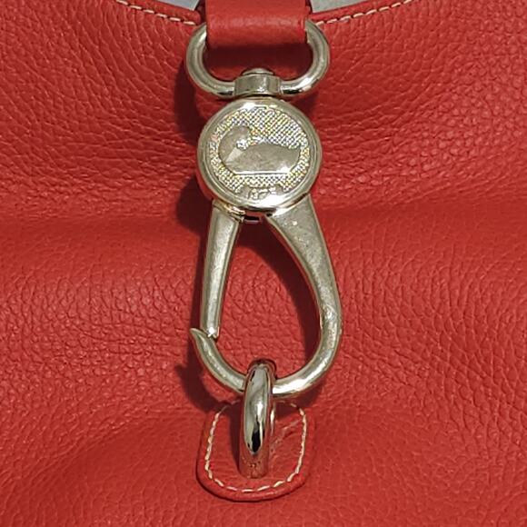 Dooney & Bourke Samba Hubo Whip Lock Sac Stitch Gold accents - Picture 4 of 16